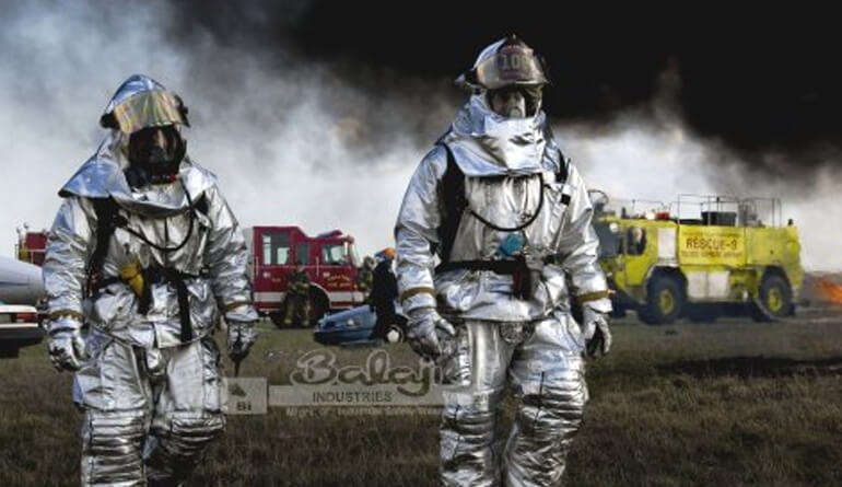 aluminised-fire-fighting-suit
